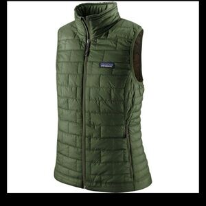 Patagonia Women's Olive Quilted Vest